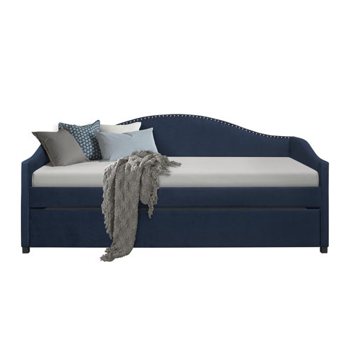 Mercury Row® Alisha Upholstered Daybed with Trundle & Reviews Wayfair